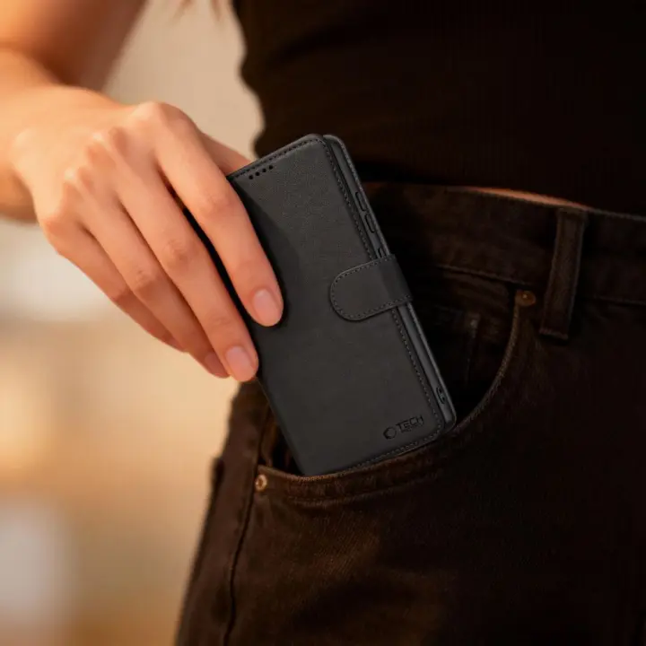 TECH-PROTECT WALLET GALAXY A57 5G BLACK