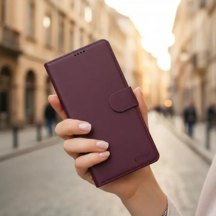 TECH-PROTECT WALLET GALAXY A57 5G MULBERRY