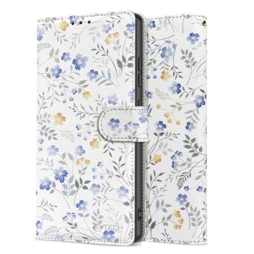 TECH-PROTECT WALLET GALAXY A57 5G SPRING FLOWERS