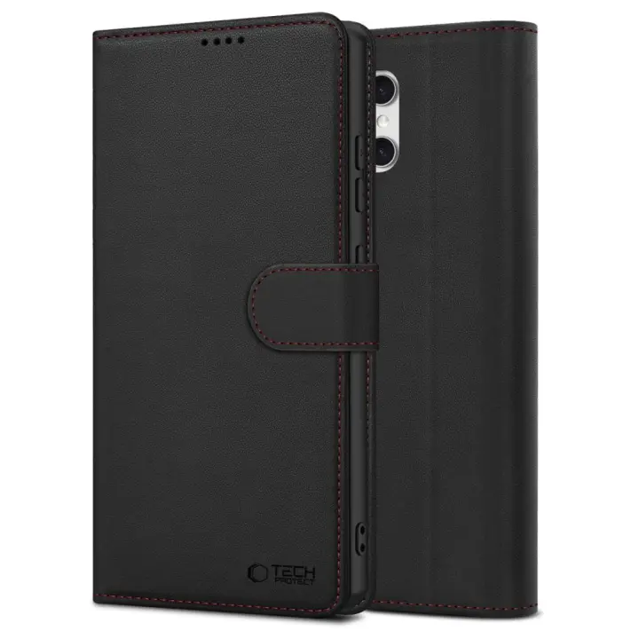 TECH-PROTECT WALLET GALAXY A57 5G BLACK/RED