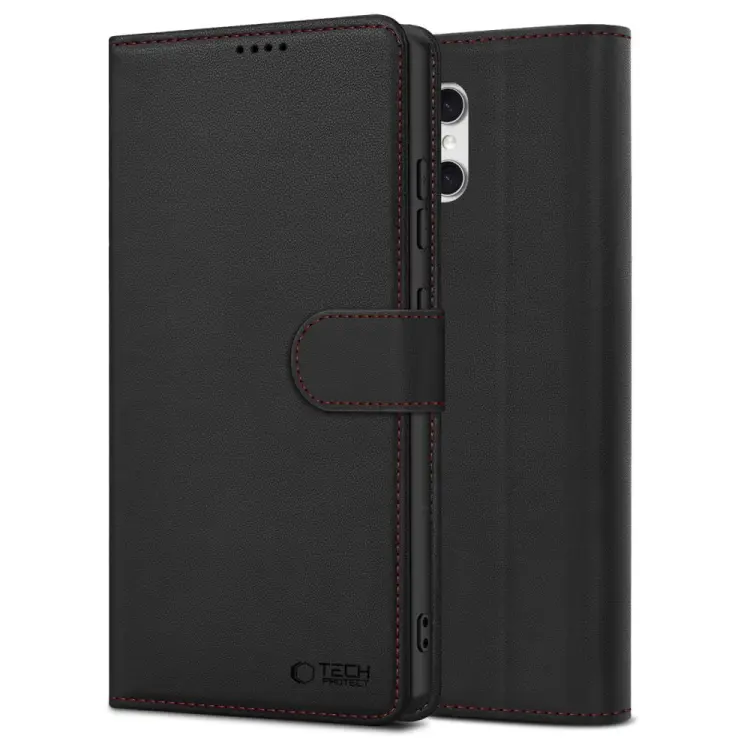 TECH-PROTECT WALLET GALAXY A57 5G BLACK/RED