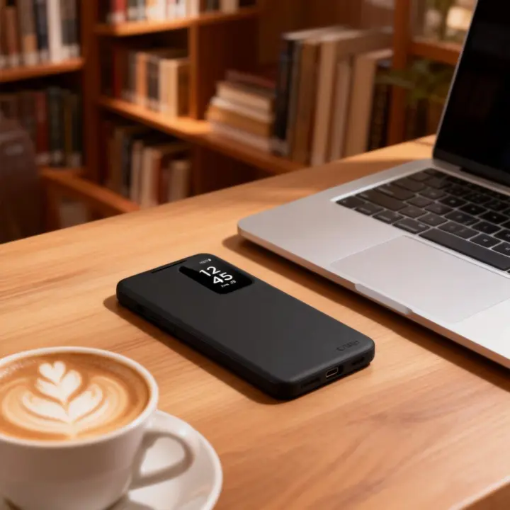 TECH-PROTECT SMART WALLET GALAXY A57 5G MATTE BLACK