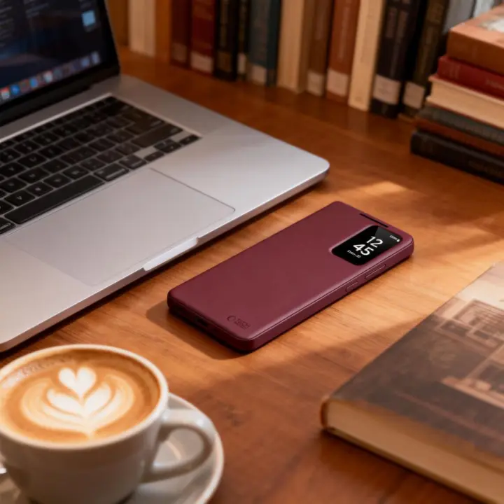 TECH-PROTECT SMART WALLET GALAXY A57 5G MULBERRY