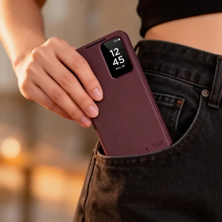 TECH-PROTECT SMART WALLET GALAXY A57 5G MULBERRY