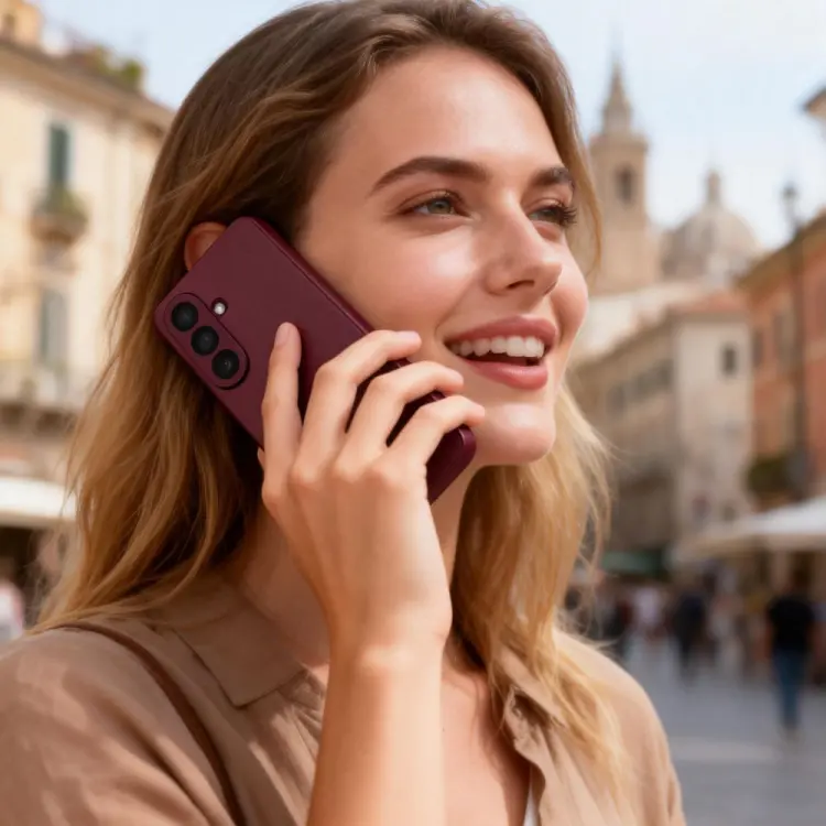 TECH-PROTECT SMART WALLET GALAXY A57 5G MULBERRY