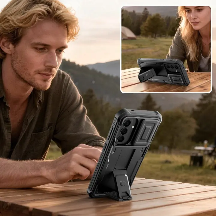 TECH-PROTECT KEVLAR CAM+ 2-SET GALAXY A57 5G BLACK