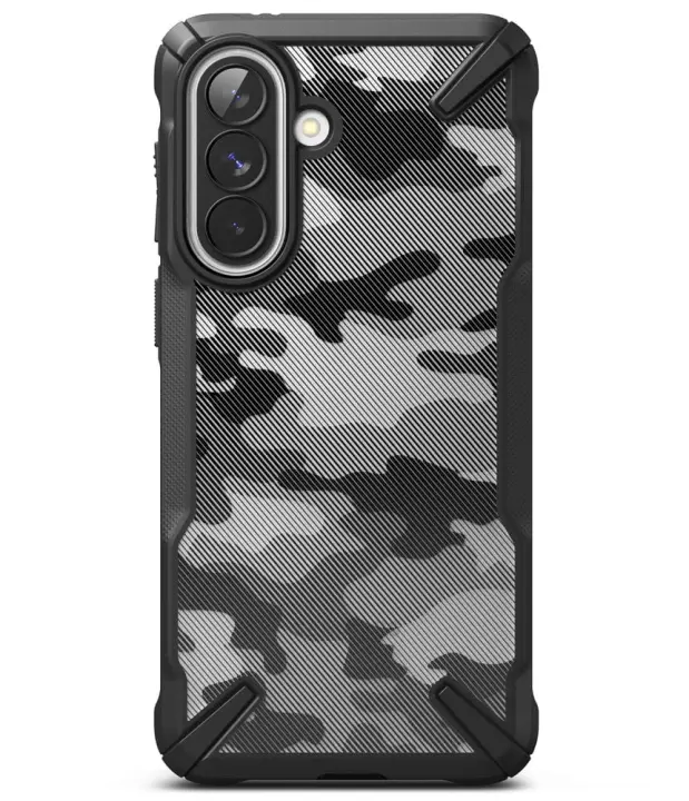 RINGKE FUSION X GALAXY A57 5G CAMO BLACK
