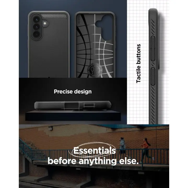 SPIGEN RUGGED ARMOR GALAXY A57 5G MATTE BLACK