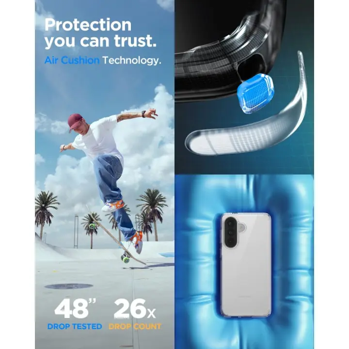 SPIGEN ULTRA HYBRID GALAXY A57 5G CRYSTAL CLEAR