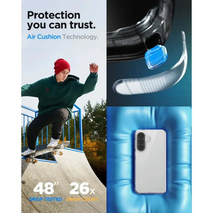 SPIGEN LIQUID CRYSTAL GALAXY A57 5G CRYSTAL CLEAR