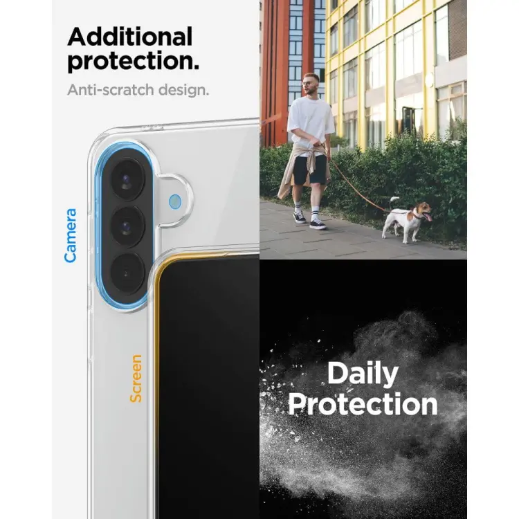 SPIGEN LIQUID CRYSTAL GALAXY A57 5G CRYSTAL CLEAR