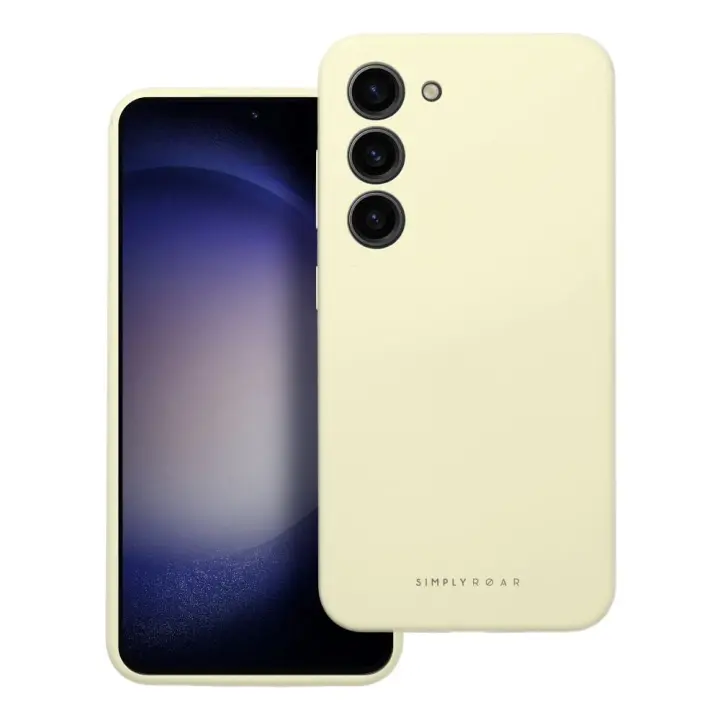 ROAR futerał CLOUD SKIN do SAMSUNG A57 5G Jasnożółty