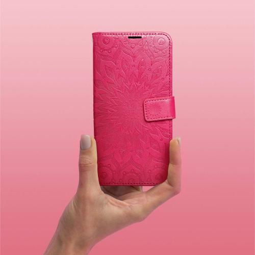 Etui z klapką na Samsung A57 5G Mezzo Book mandala magenta