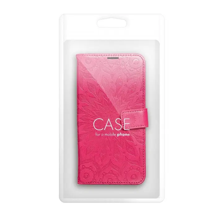 Etui z klapką na Samsung A57 5G Mezzo Book mandala magenta