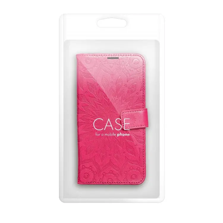 Etui z klapką na Samsung A57 5G Mezzo Book mandala magenta