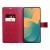Etui z klapką na Samsung A57 Mezzo Book koty czerwone