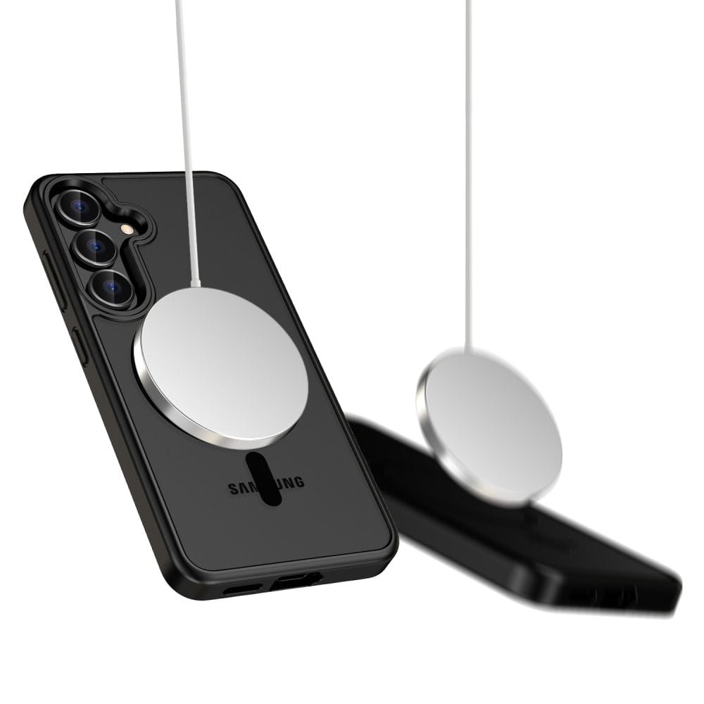Etui z MagSafe np. Tech-Protect Magmat MagSafe na Samsung Galaxy S25